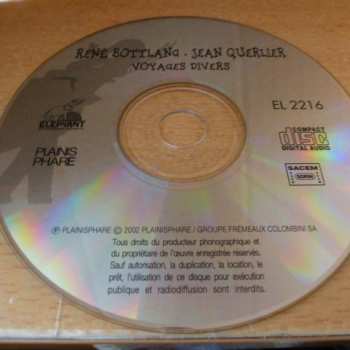 CD René Bottlang: Voyages Divers