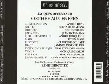 2CD Jacques Offenbach: Orphée Aux Enfers
