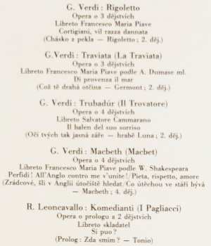 LP René Tuček: Operní Recitál