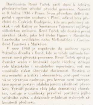LP René Tuček: Operní Recitál