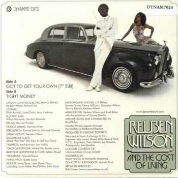 SP Reuben Wilson And The Cost Of Living: Got To Get Your Own / Tight Money