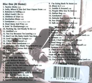 3CD/Set di cofanetti Rev. Gary Davis: At Home And Church: 1962-1967