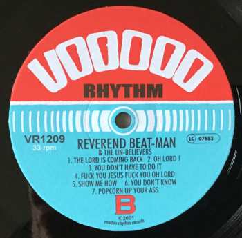 LP Reverend Beat-Man And The Un-Believers: Get On Your Knees