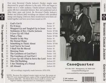 CD Reverend Charlie Jackson: God's Got It (The Legendary Booker And Jackson Singles)