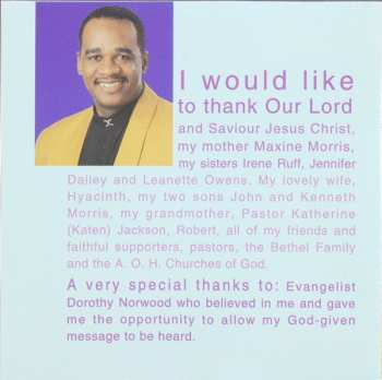 CD John Morris: God Reversed The Curse