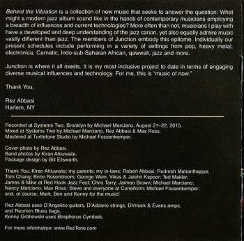 CD Rez Abbasi & Junction: Behind The Vibration
