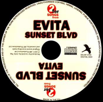CD Ria Jones: Songs from Evita / Sunset Boulevard