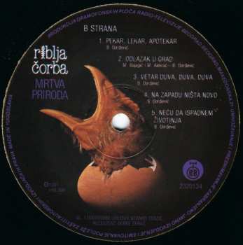 LP Riblja Čorba: Mrtva Priroda