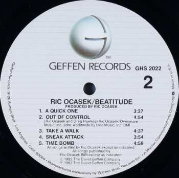 LP Ric Ocasek: Beatitude