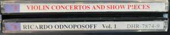 6CD/Set di cofanetti Ricardo Odnoposoff: Vol.1 . Violin Concertos And Showpieces