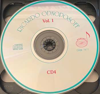 6CD/Set di cofanetti Ricardo Odnoposoff: Vol.1 . Violin Concertos And Showpieces