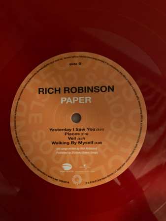 2LP Rich Robinson: Paper LTD | CLR