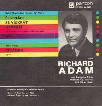 SP Richard Adam: Šestnáct Se Víckrát Nevrátí • Cikánka