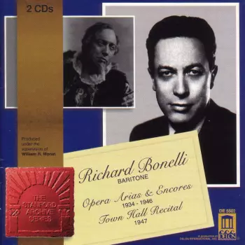 Opera Arias & Encores 1934-1946, Town Hall Recital 1947