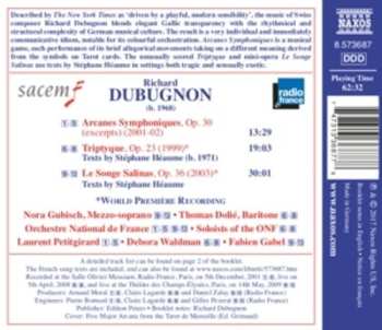 CD Richard Dubugnon: Arcanes Symphoniques