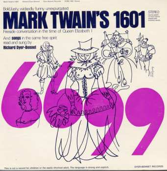 Album Richard Dyer-Bennet: Mark Twain's 1601