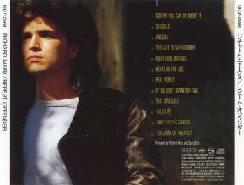 CD Richard Marx: Repeat Offender