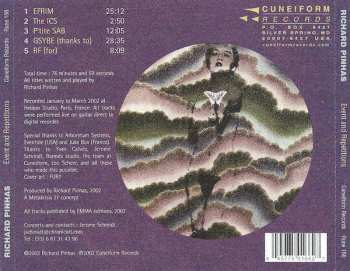 CD Richard Pinhas: Event And Repetitions