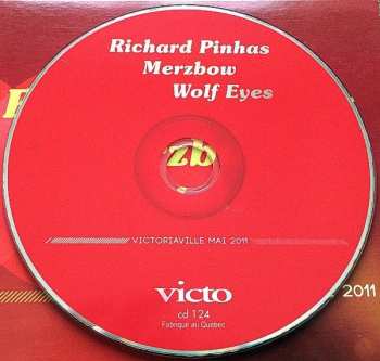 CD Richard Pinhas: Victoriaville Mai 2011