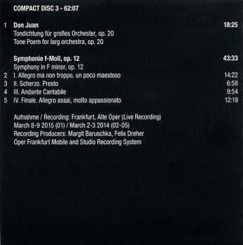 6CD/Set di cofanetti Richard Strauss: Tondichtungen • Symphonic Poems