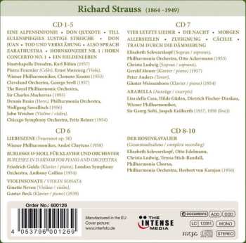 10CD/Set di cofanetti Richard Strauss: Strauss; Anniversary Edition