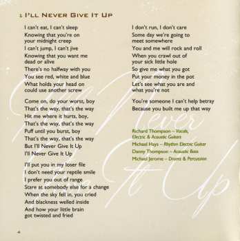 CD Richard Thompson: Sweet Warrior