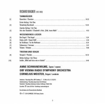 CD Richard Wagner: Anne Schwanewilms Sings Wagner 