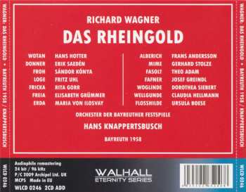 2CD Richard Wagner: Das Rheingold