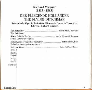 2CD Richard Wagner: Der Fliegende Holländer