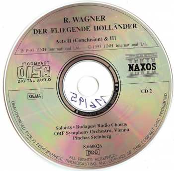 2CD Richard Wagner: Der Fliegende Holländer