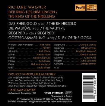 14CD/Set di cofanetti Richard Wagner: Der Ring Des Nibelungen
