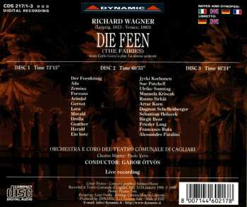 3CD/Set di cofanetti Richard Wagner: Die Feen