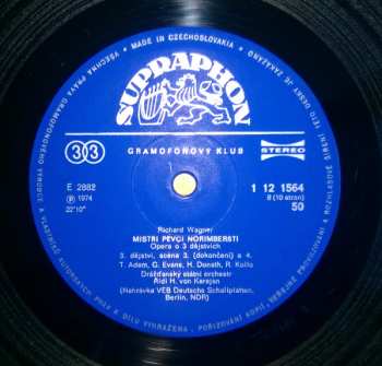 5LP/Set di cofanetti Herbert von Karajan: Mistři Pěvci Norimberští (Die Meistersinger von Nürnberg)