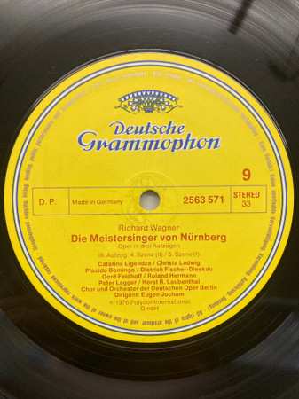 5LP/Set di cofanetti Richard Wagner: Die Meistersinger Von Nürnberg