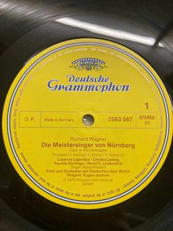 5LP/Set di cofanetti Richard Wagner: Die Meistersinger Von Nürnberg