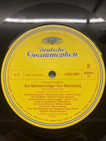5LP/Set di cofanetti Richard Wagner: Die Meistersinger Von Nürnberg