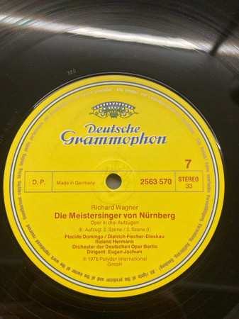 5LP/Set di cofanetti Richard Wagner: Die Meistersinger Von Nürnberg
