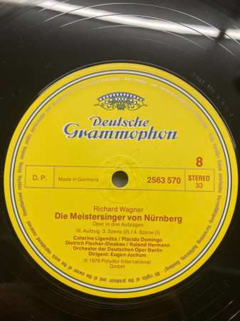 5LP/Set di cofanetti Richard Wagner: Die Meistersinger Von Nürnberg