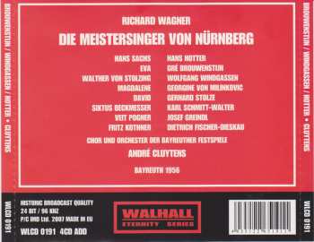 4CD/Set di cofanetti André Cluytens: Die Meistersinger Von Nürnberg - Gesamtaufnahme Bayreuth 1956