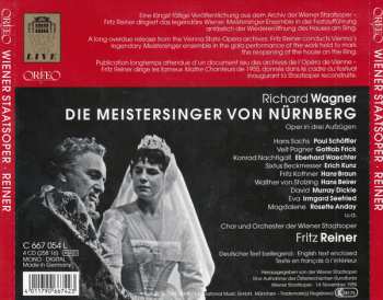 4CD Fritz Reiner: Die Meistersinger von Nürnberg, Live Recording, 14. November 1955