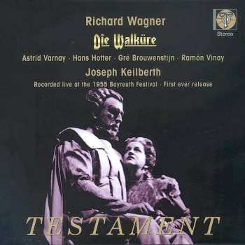 4CD Richard Wagner: Die Walküre, Recorded Live At The 1955 Bayreuth Festival - First Ever Release