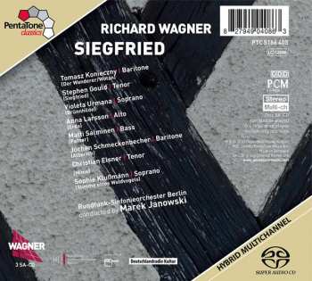 Set di cofanetti/3SACD Richard Wagner: Siegfried