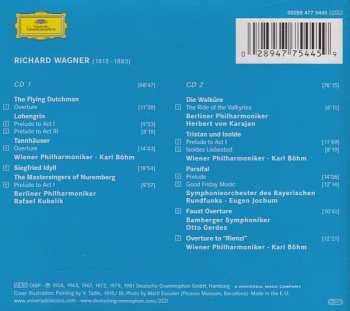2CD Herbert von Karajan: Overtures & Preludes