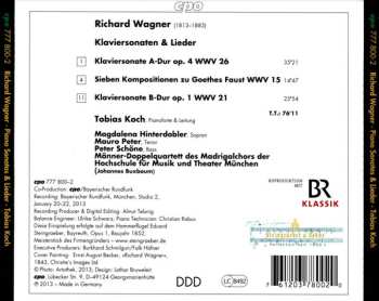 CD Richard Wagner: Piano Sonatas 🞄 Lieder