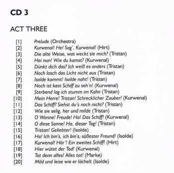 3CD Richard Wagner: Tristan Und Isolde