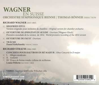 CD Richard Strauss: Wagner En Suisse / Concerto Pour Hautbois