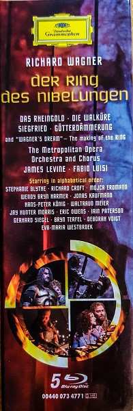 Set di cofanetti/5Blu-ray Richard Wagner: Der Ring Des Nibelungen And "Wagner's Dream" - The Making Of The Ring