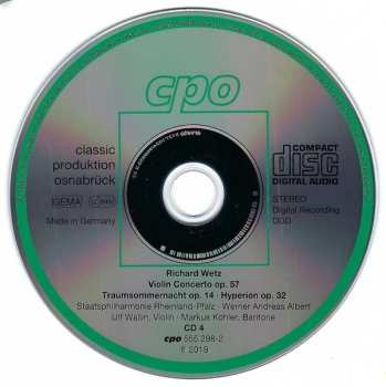 4CD/Set di cofanetti Staatsphilharmonie Rheinland-Pfalz: Complete Symphonies & Violin Concerto