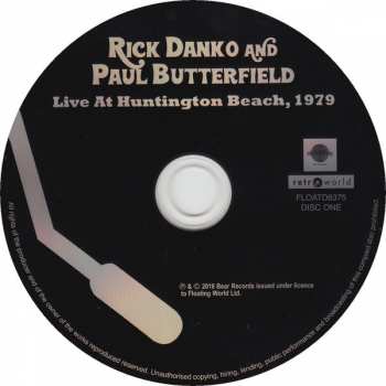 2CD Paul Butterfield: Danko & Butterfield Live At The Golden Bear Huntington Beach 21.11.78