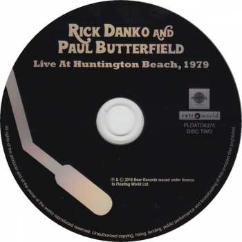 2CD Paul Butterfield: Danko & Butterfield Live At The Golden Bear Huntington Beach 21.11.78